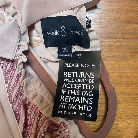 Needle and Thread pink ombré sequence dress - Picture 3 of 11